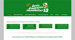 Desktop Screenshot of devis-diagnostic-immobilier-13.fr