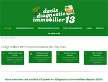 Tablet Screenshot of devis-diagnostic-immobilier-13.fr